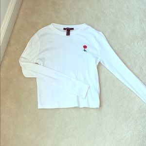 Teen girl crop top